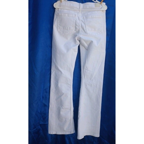 Buckle BKE Daytrip Womens Size 28L Virgo Bootcut Stretch White Denim Jeans Flare - Picture 2 of 8